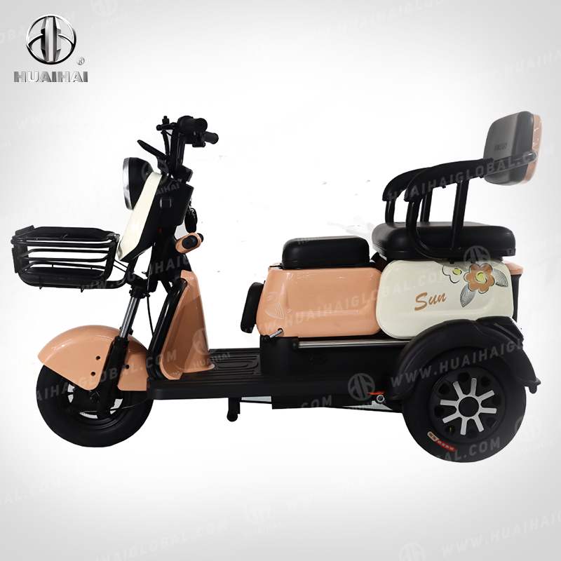 XJIE Tricycle Electric Scooter Bike